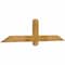 Ekena Millwork Eugene Rough Sawn Timber Gable Bracket, Western Red Cedar, 60"W x 15"H x 2"D x 4"F, 6/12 Pitch GBW060X15X0204EUG00RWR - alternate 5